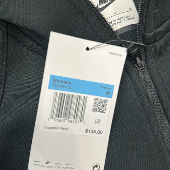 Women's Nike Sportswear Tech Fleece Windrunner Full-Zip Hoodie - Picture 10 of 13